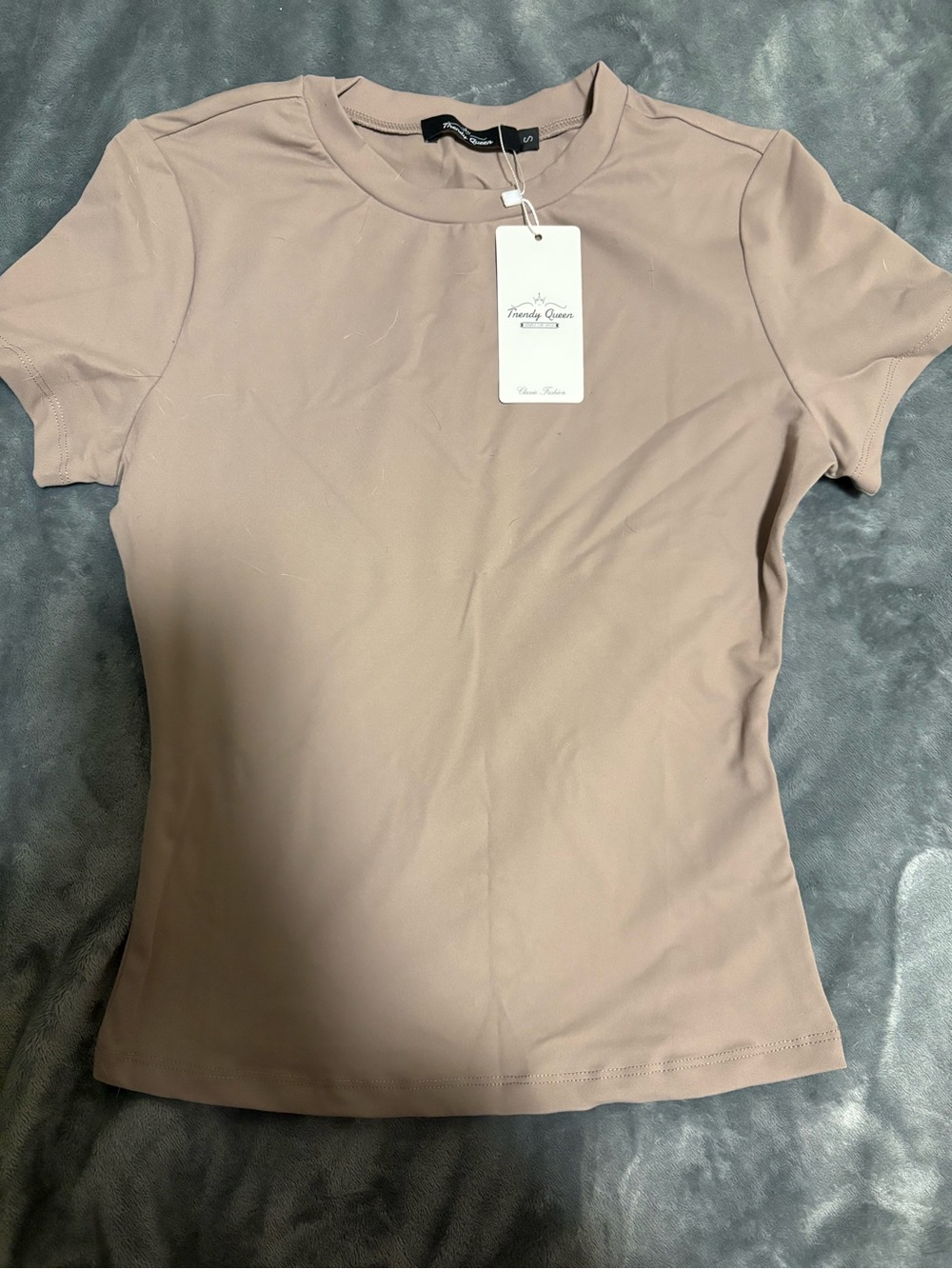 Woman’s Small High-Waist Flared Yoga Pants in Taupe set